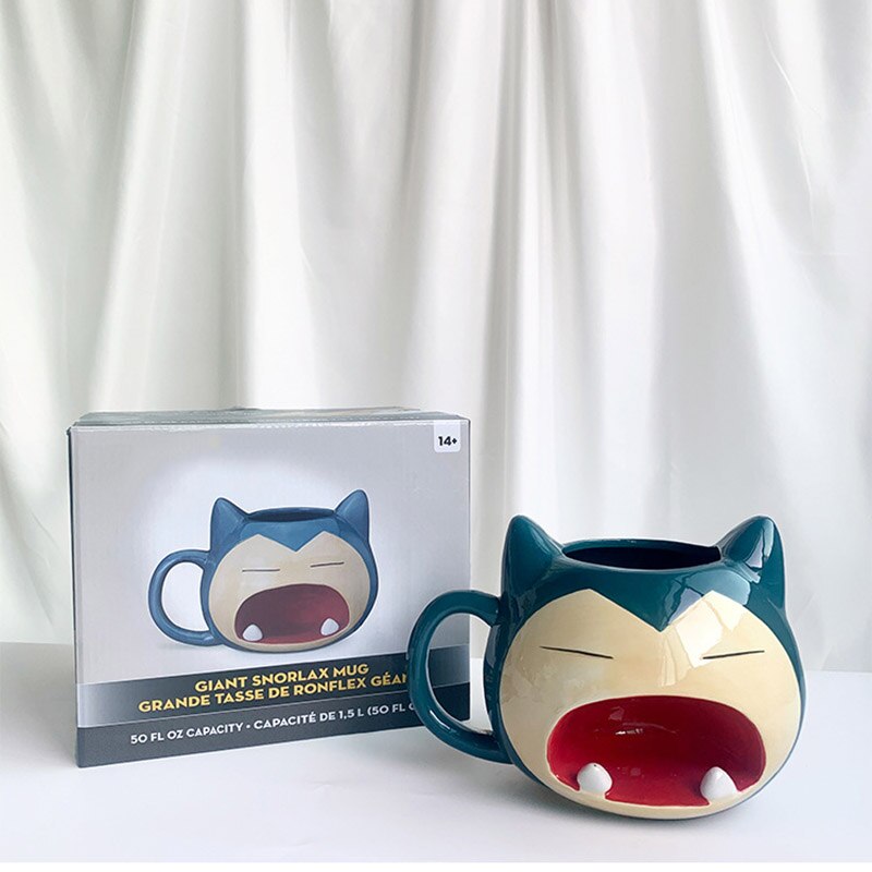 Snorlax & Pikachu Mugs