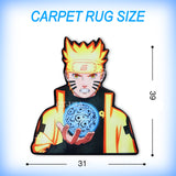 Naruto Uzumaki Rasengan Non-slip Rugs