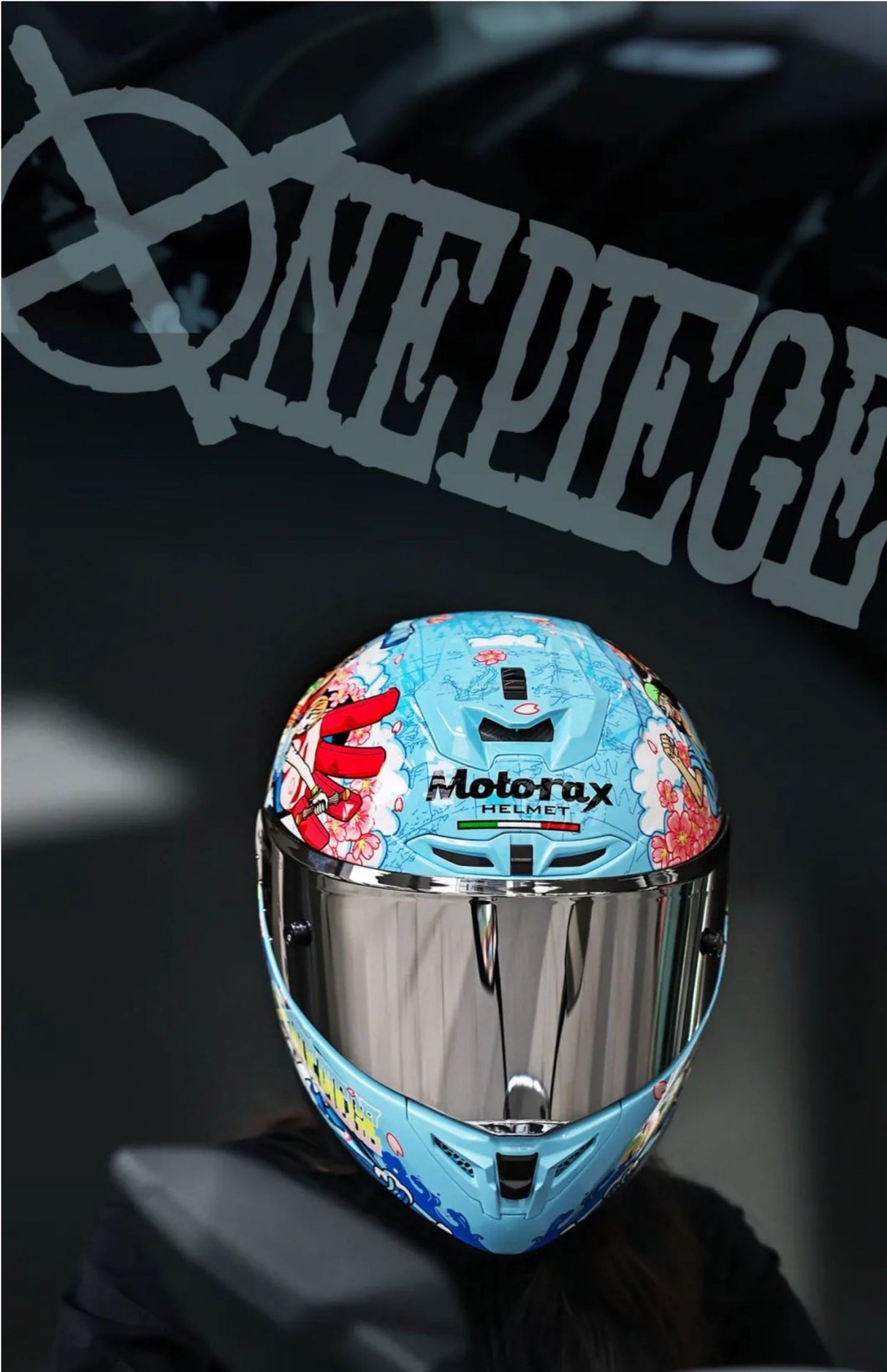 One Piece Grand Line Voyager Full-Face Motorcycle Helmet