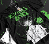 Here at Everythinganimee we have only the best anime merch! Free Global Shipping.
Unleash the power of the Mob Psycho 100 with this amazing tee. Featuring a bold and intense design.