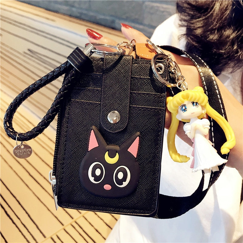 This wallet captures the magic of Luna. If you're looking for more Sailor Moon Luna merch, we have it all! Check out our anime merch now—free shipping!