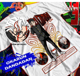 Immerse yourself in this striking Okarun Tee, perfect for anime fans. Looking for more Dandadan merch? Explore our full collection of anime merch now!