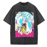 Immerse yourself in this vintage Sesshomaru tees, perfect for anime fans. Looking for more Inuyasha merch? Explore our full collection of anime merch now!