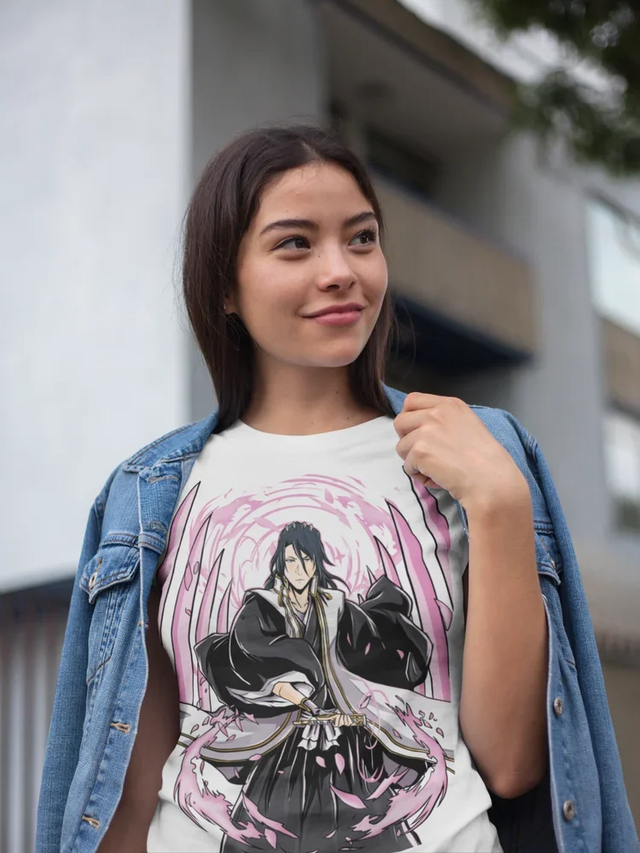 Immerse yourself with this striking tee featuring the unyielding Byakuya tee. If you are looking for more One Punch Man Merch, We have it all! | Check out all our Anime Merch now!