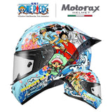 Ride in style with our One Piece Grand Line Voyager Full-Face Motorcycle Helmet | Here at Everythinganimee we have the worlds best anime merch | Free Global Shipping