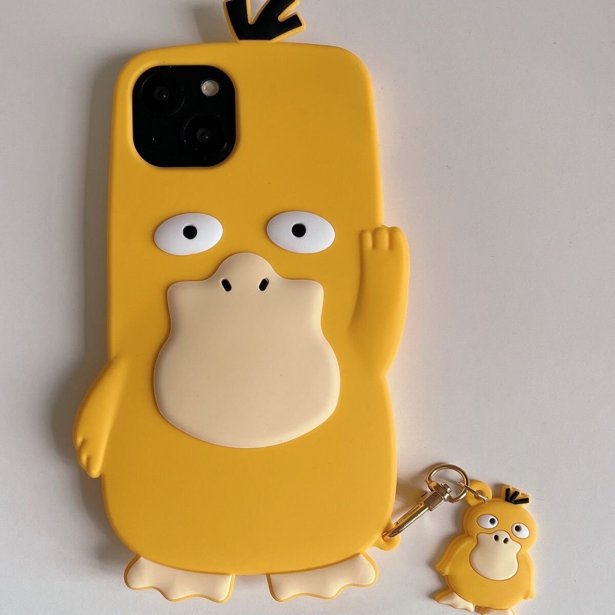 Soft Silicone Psyduck 3D Stereoscopic Phone Cases EVERYTHING