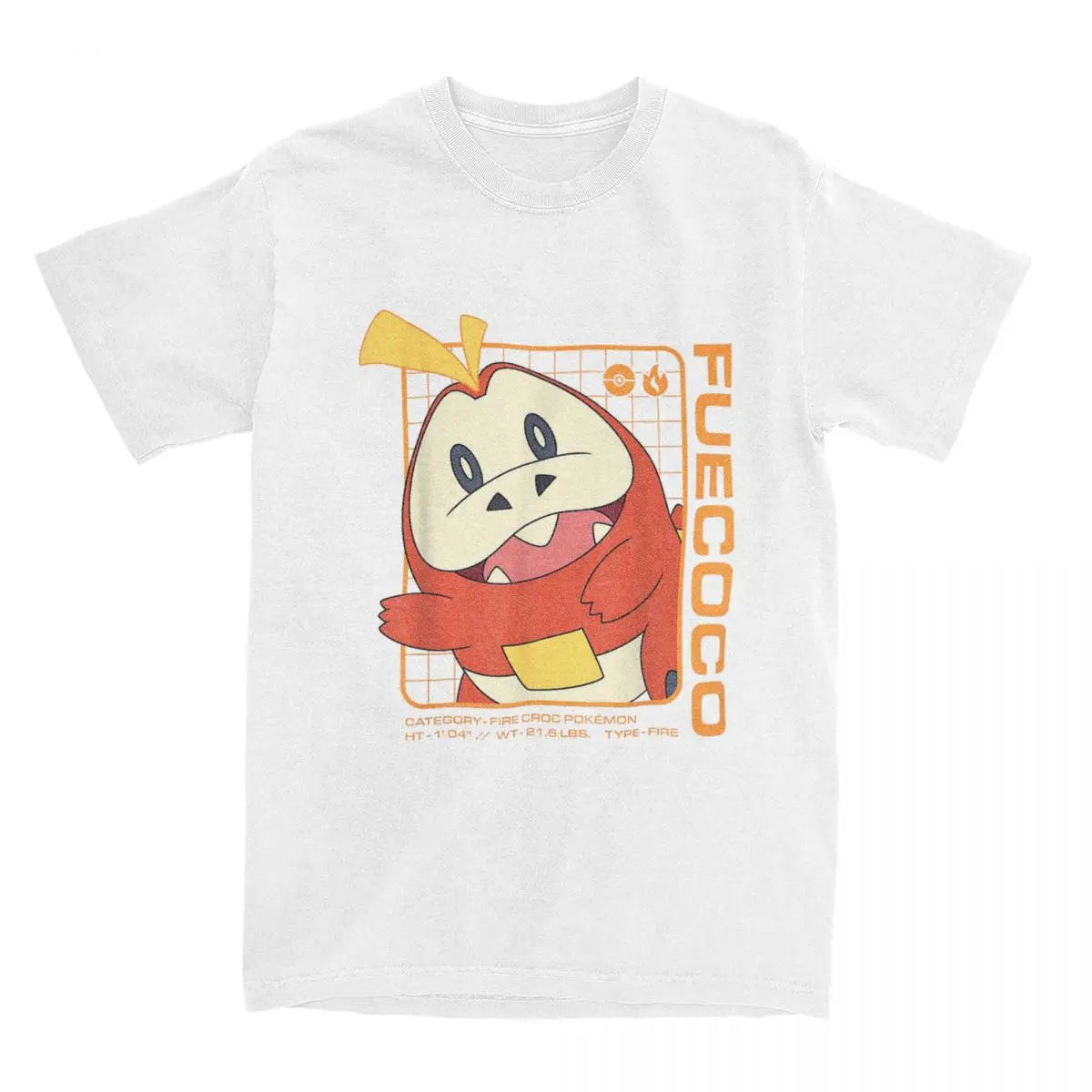 Catch e all with our new Ember Fuecoco Classic Tee | Here at Everythinganimee we have the worlds best anime merch | Free Global Shipping