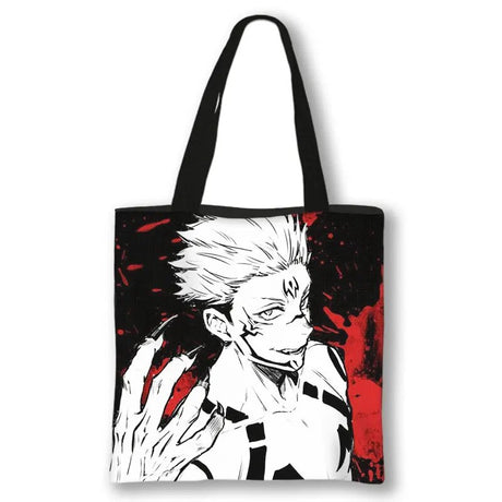 This canvas bag is a labor of love, to capture love of your anime characters. If you are looking for more Jujutsu Kaisen Merch, We have it all! | Check out all our Anime Merch now!