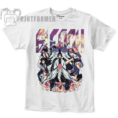 Immerse yourself in this striking Byakuya Kuchiki Tee, perfect for anime fans Looking for more Bleach merch? Explore our full collection of anime merch now!