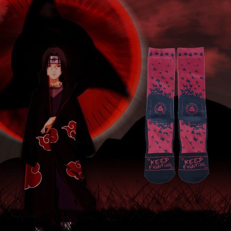 Naruto Embroidery Socks!