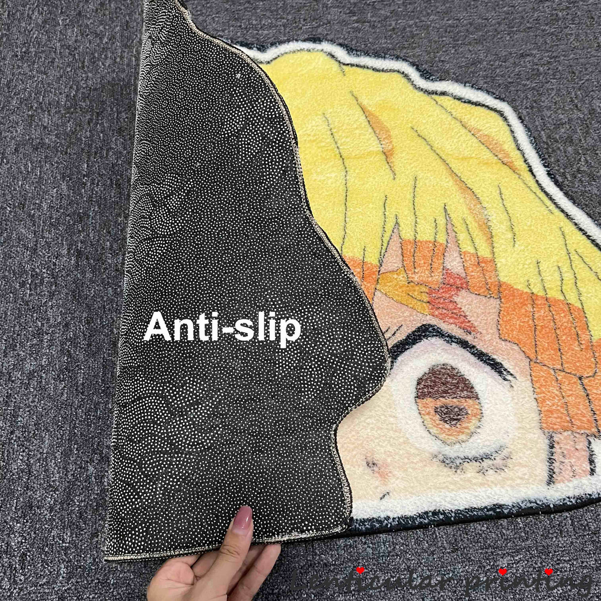 Demon Slayer Agatsuma Zenitsu Soft Carpet