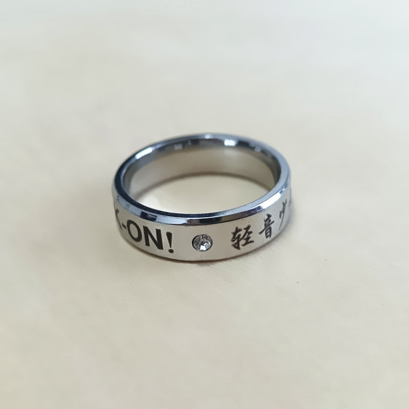 K-ON Stainless Steel Ring