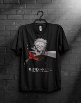 This tee captures the magic of Sukuna. If you're looking for more Jujutsu Kaisen merch, we have it all! Check out our anime merch now—free shipping!