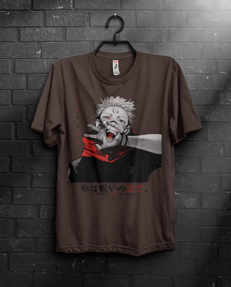 This tee captures the magic of Sukuna. If you're looking for more Jujutsu Kaisen merch, we have it all! Check out our anime merch now—free shipping!