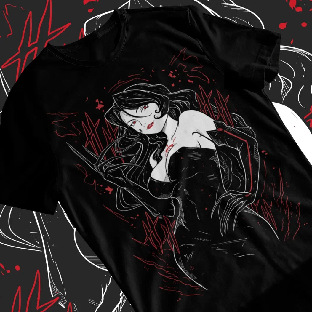 Immerse yourself with this striking tee featuring the unyielding Lust tee. If you are looking for more Fullmetal Alchemist Merch, We have it all! | Check out all our Anime Merch now!