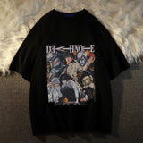 Dive into the dark world of Death Note with this striking Death Note T-Shirt. Here at Everythinganimee we have only the best anime merch! Free Global Shipping.