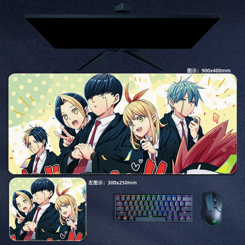 Mashle Magic and Muscles Mouse Pads