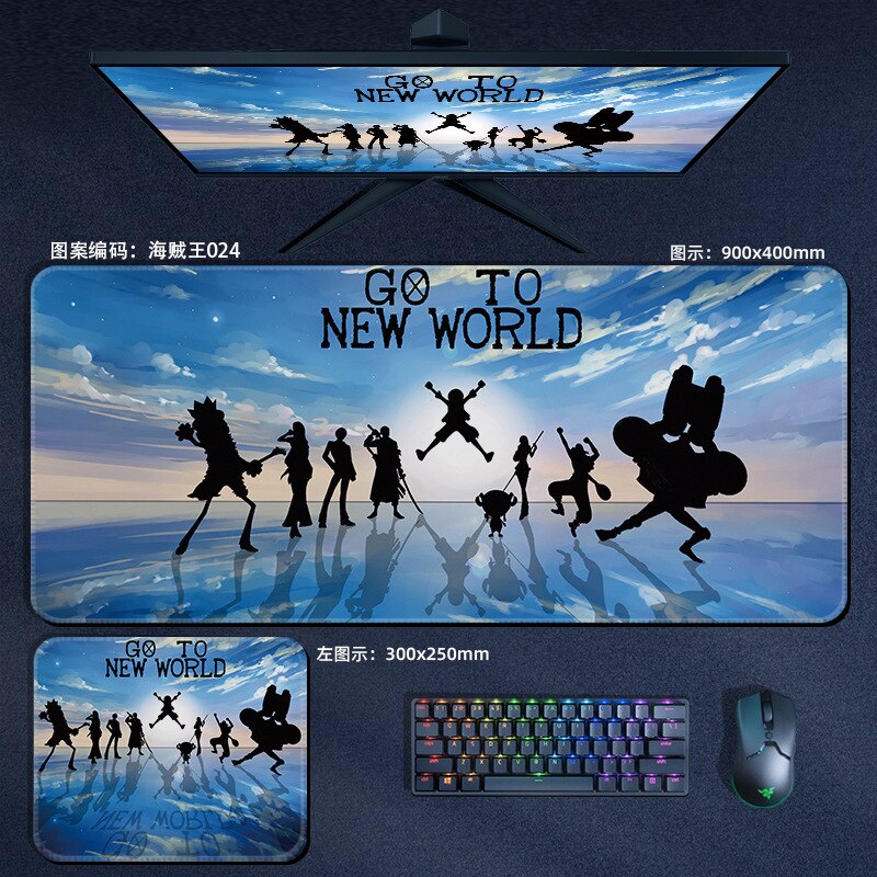 One Piece Mouse Pads