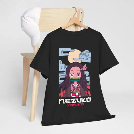 Immerse yourself in this striking Nezuko Tee, perfect for anime fans Looking for more Demon Slayer merch? Explore our full collection of anime merch now!