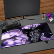 Solo Leveling Mouse Pad Manga Sung Jinwoo Anime Mousepad XXL Large Computer Mouse Mat Rubber Table Carpet 900x400mm Desk Mat Pad, everythinganimee