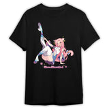 Here at Everythinganimee we have the best anime shirts in the world.
Step into a world of celestial charm with this MeowMoonified Pink Cat Tee! Featuring a playful, cosmic-themed cat girl in an adorable and dynamic pose, this shirt is perfect for anime lovers who enjoy fun and flirty designs. 