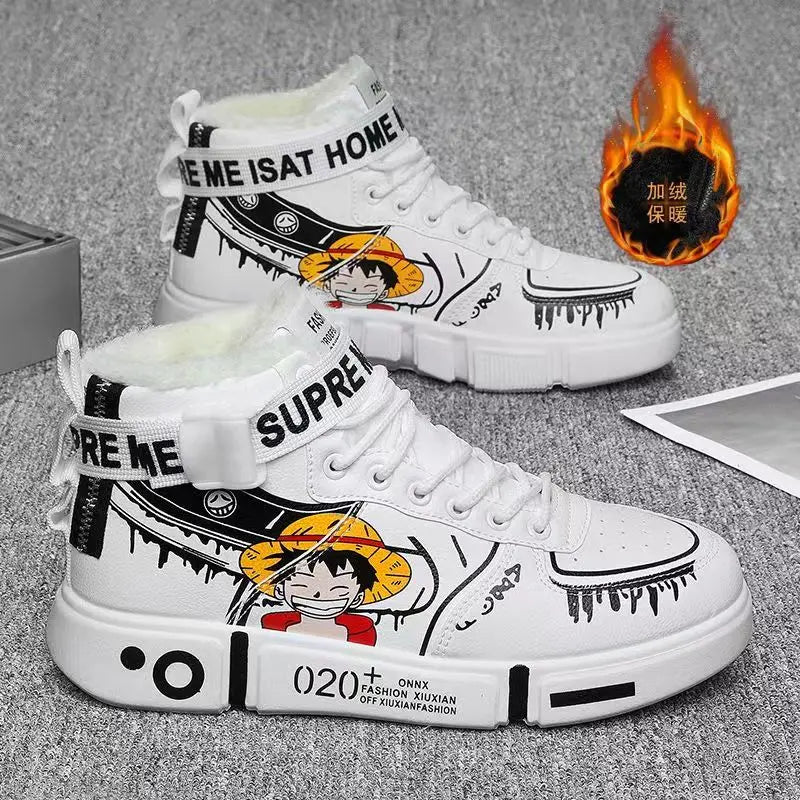 These sneakers celebrate the enduring saga of One Piece with flair & durability. | If you are looking for more One Piece Merch, We have it all! | Check out all our Anime Merch now!