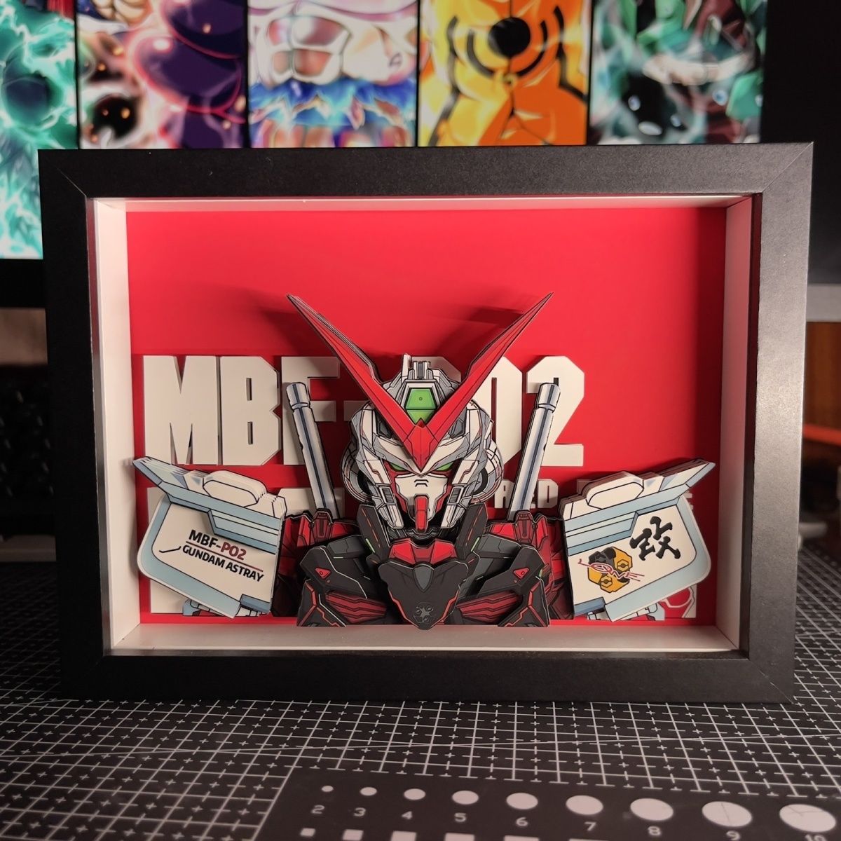 Gundam Mech Warrior 3D Photo Frame