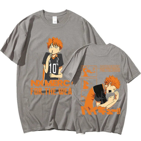 Dive into the fast-paced world of volleyball with our Haikyuu Hinata Shoyo T-Shirts| If you are looking for more Haikyuu Merch, We have it all! | Check out all our Anime Merch now!