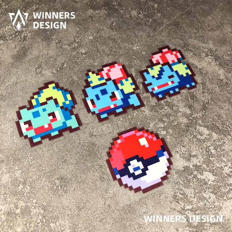 Gotta Catch ’Em All! These stickers are delightful way to express your love Pokemon. If you are looking for more Pokemon Merch, We have it all! | Check out all our Anime Merch now!