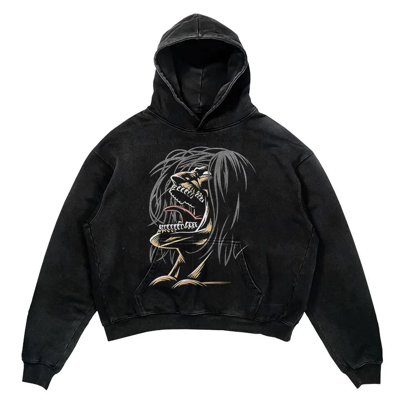 This hoodie carries the fierce spirit of the anime's beloved characters. | If you are looking for more Attack of Titan Merch, We have it all! | Check out all our Anime Merch now!