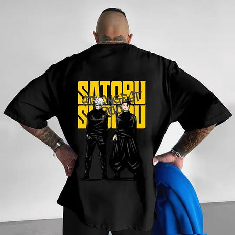 This tee captures the magic of Gojo & Geto. If you're looking for more Jujutsu Kaisen merch,we have it all! Check out our anime merch now—free shipping!