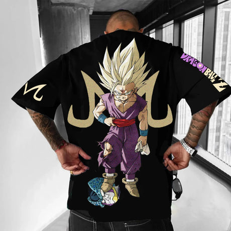 This tees captures the magic of Vegeta. If you're looking for more Dragon Ball Z merch, we have it all! Check out our anime merch now—free shipping!