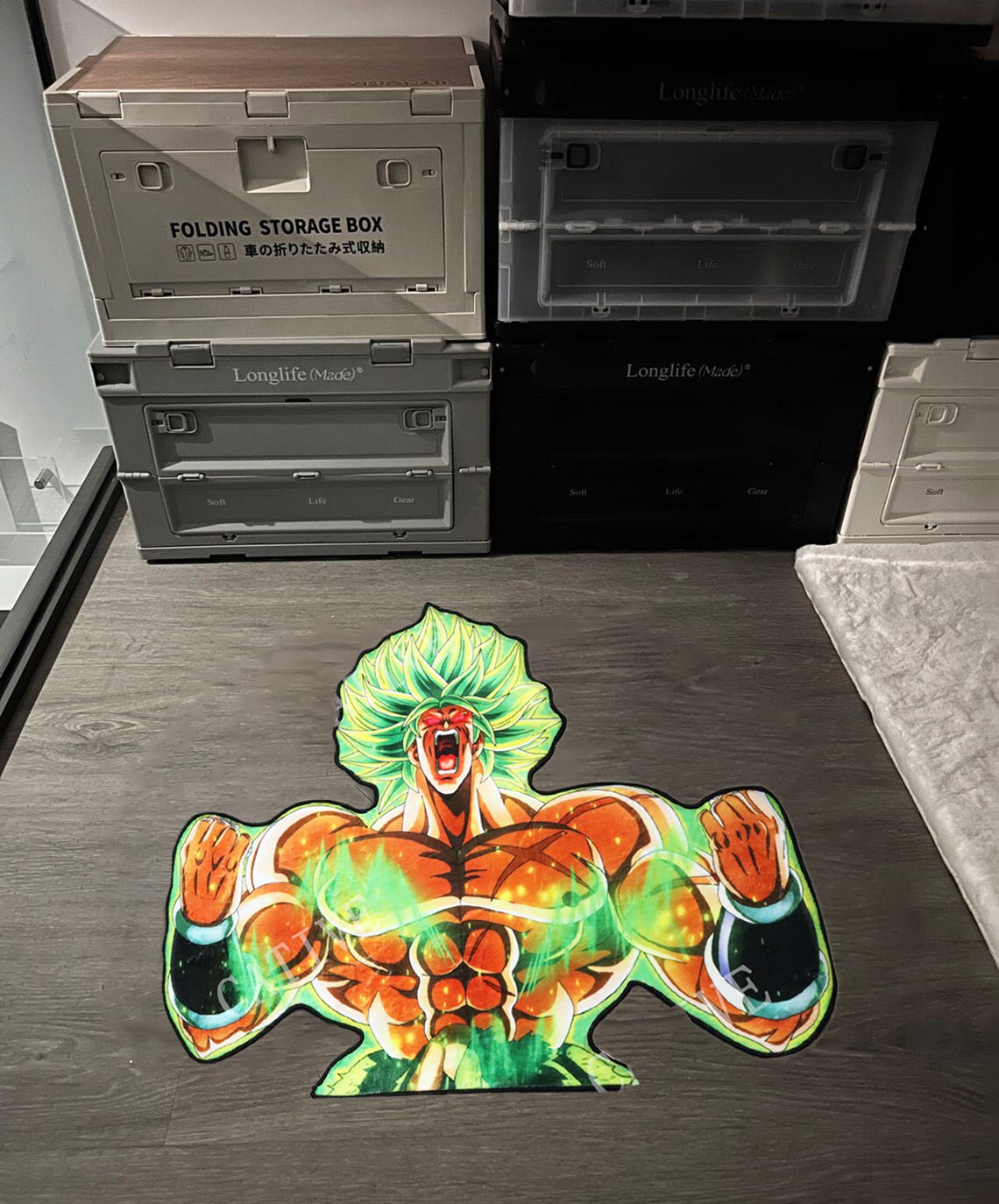 Dragon Ball Broly Irregular Rug