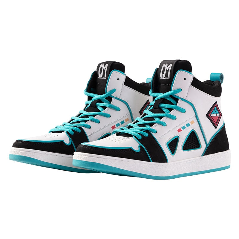 Hatsune Miku Vocaloid Cosplay Sneakers - Anime-Inspired Athletic Shoes