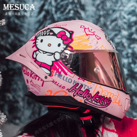 This helmet is designed to provide comfort and protection for all your journeys. | If you are looking for more Hello Kitty, We have it all! | Check out all our Anime Merch now!