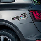 Möbius Eye Car Sticker