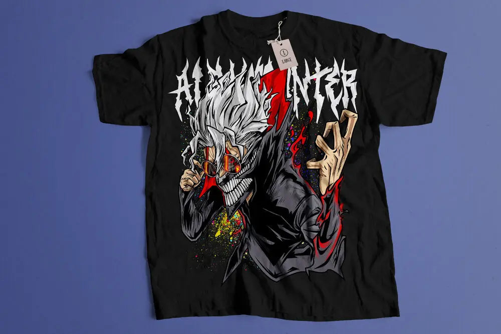 Immerse yourself in this striking Okarun Tee, perfect for anime fans. Looking for more Dandadan merch? Explore our full collection of anime merch now!