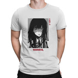 Embrace the dark allure of Chainsaw Man with our Asa Mitaka T-Shirt. Here at Everythinganimee we have only the best anime merch! Free Global Shipping