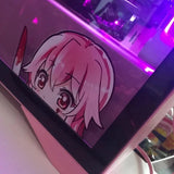 Yuno Gasai 13cm x 7.5cm Sticker - Future Diary