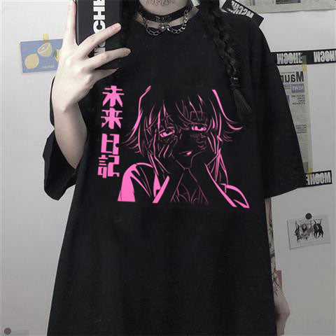 Blush & Dream - Oversized Anime Euphoria Tee