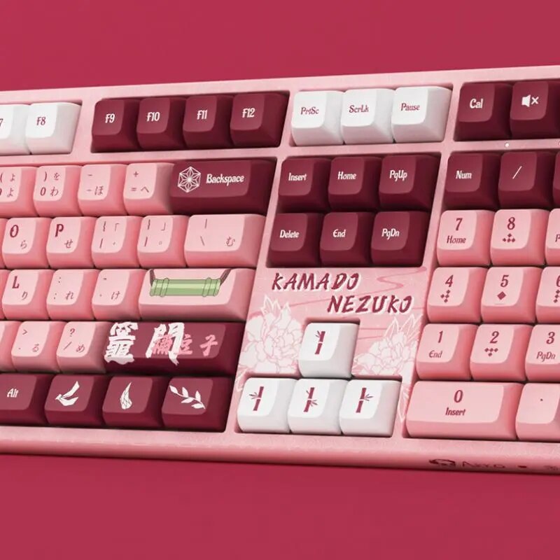 This keyboard is a fantastic blend of anime passion & technological prowess. | If you are looking for more Demon Slayer Merch, We have it all! | Check out all our Anime Merch now!