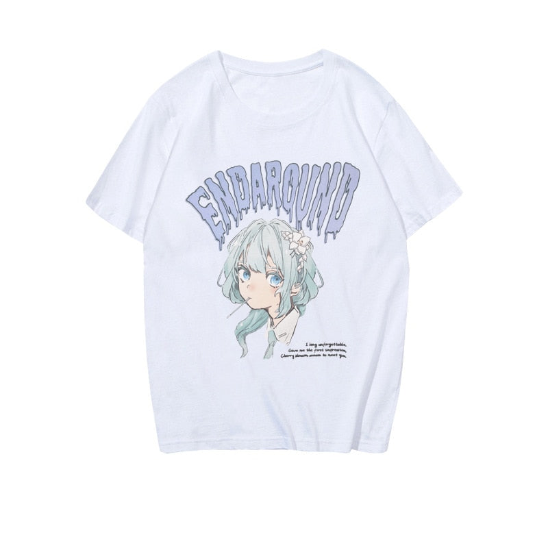 Gothic Melody Hatsune Miku Kawaii Tee