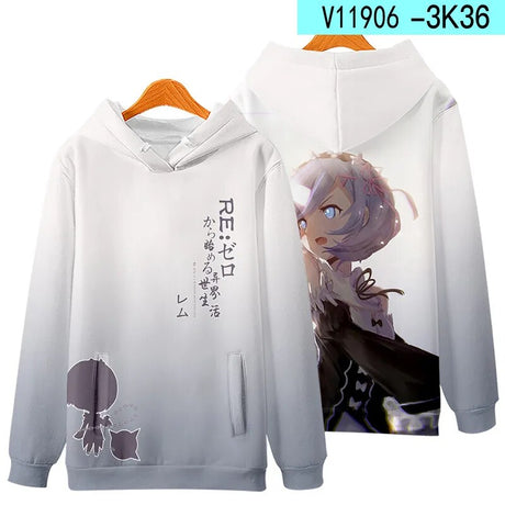 This hoodie embodies the spirit of adventure in the world of Re:Zero. If you are looking for more Re:Zero Merch, We have it all! | Check out all our Anime Merch now! 