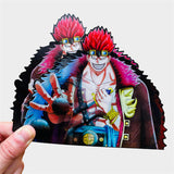 One Piece Eustass Motion Sticker