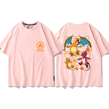 Here at Everythinganimee we have the best anime shirts in the world. 
Ignite your Pokémon passion with this bold Charmander evolution design. 