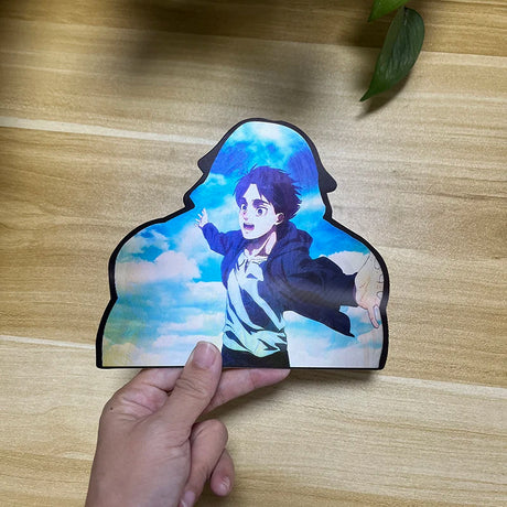 This sticker captures the essence of Eren's relentless spirit & determination. If you are looking for more Attack on Titan Merch,We have it all!| Check out all our Anime Merch now!