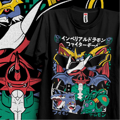 This tee captures the magic of Digimon. If you're looking for more Digimon Adventure merch, we have it all! Check out our anime merch now—free shipping!