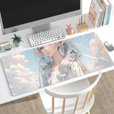 Upgrade your gaming set up with our awesome new Frieren: Beyond Journey's End Enchanted Mousepads | Here at Everythinganimee we have the worlds best anime merch | Free Global Shipping