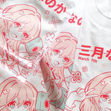 Immerse yourself in this striking March 7th Tee, perfect for anime fans Looking for more Honkai Star Rail merch? Explore our full collection of anime merch now!