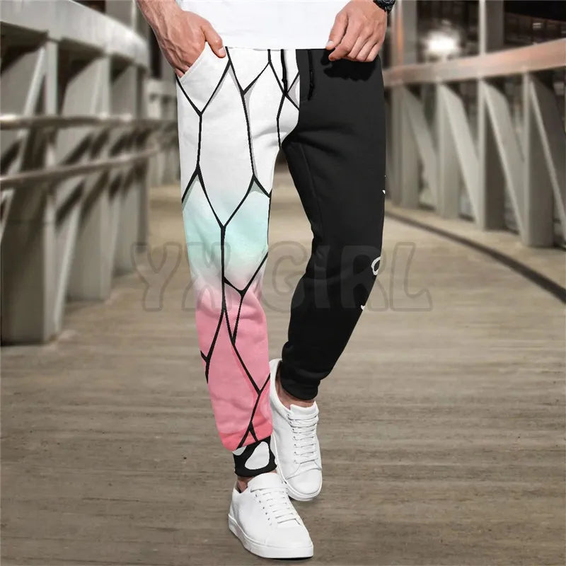 DemonStride - Sports Pants: Unleash the Slayer Within!